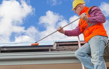 Easthall soft wash roof cleaning